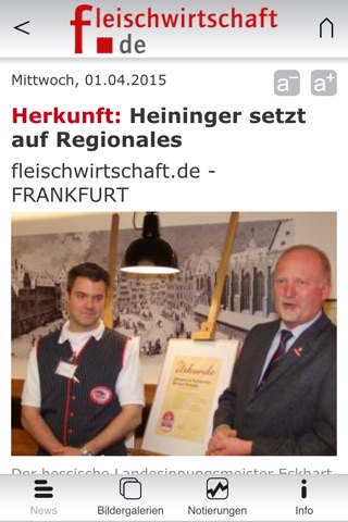 fleischwirtschaft.de screenshot 2