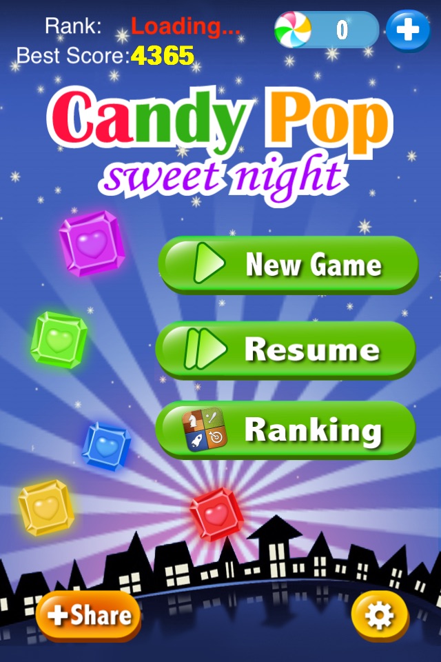 Candy Pop : Sweet Night screenshot 4