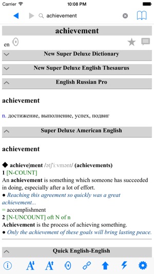 New Super Deluxe English Russian Dictionary(圖3)-速報App