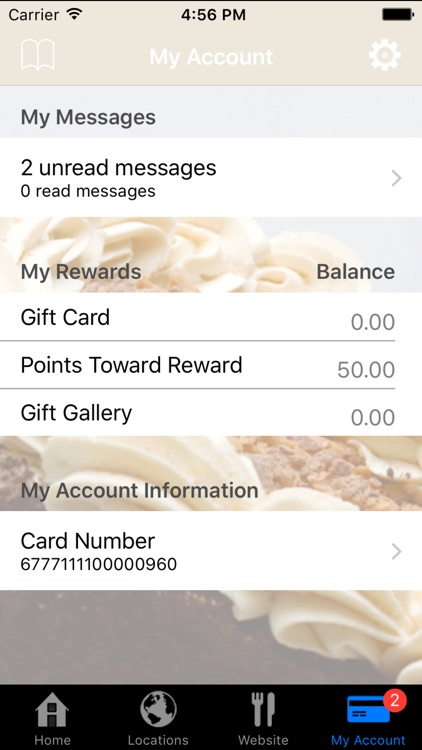 Greggs Smart Diner Rewards Screens 2 Greggs Smart Diner Rewards Screens 2