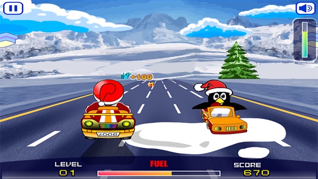 Santa Car Race － Christmas Gifts Collection(圖3)-速報App