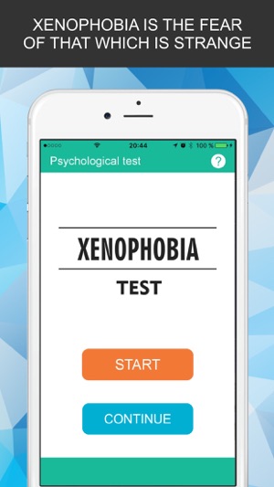 Personality Test Quizzes Xenophobia Defi