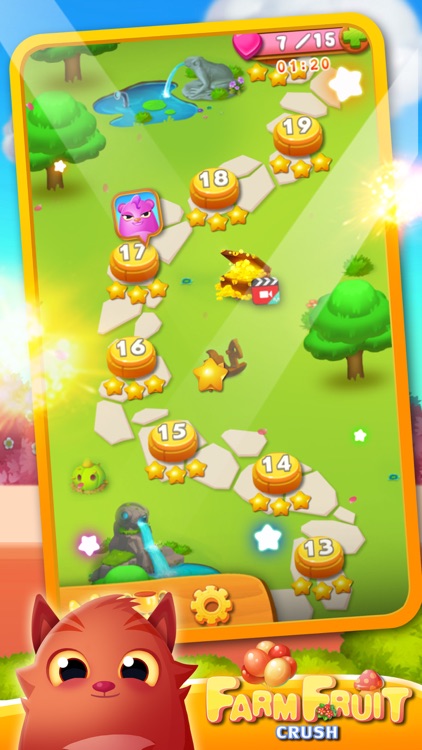 Farm Fruit Crush -Picture Matching games screenshot-4