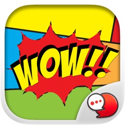 Comic Message Sticker Collection for iMessage