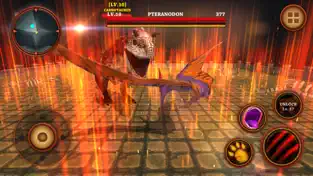 Screenshot 3 Flying Pterodactyl Simulator : Dinosaurs Survival iphone