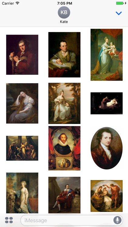 Angelica Kauffman Artworks Stickers