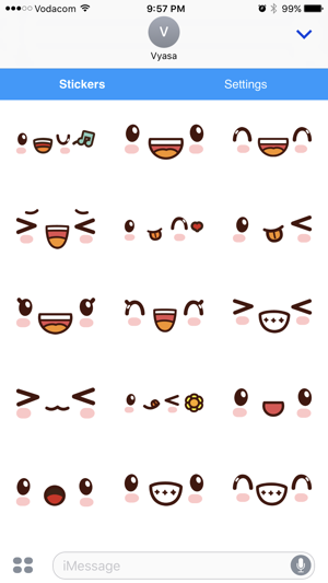 Kawaii Emoji - Cute Emoticon Stickers for Texting(圖3)-速報App