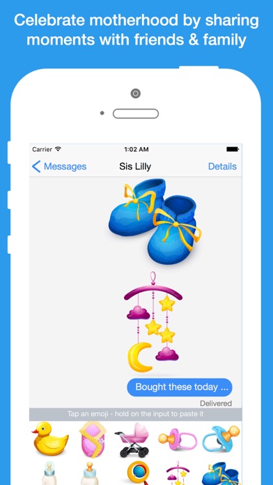 How to cancel & delete Mom Emoji: keyboard sticker for Facebook messenger from iphone & ipad 2