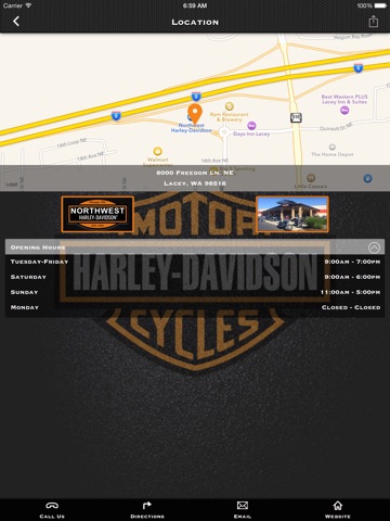 Northwest Harley-Davidson® screenshot 2