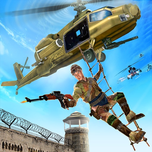 Армия Тюрьма Вертолет Gunship Битва 3D