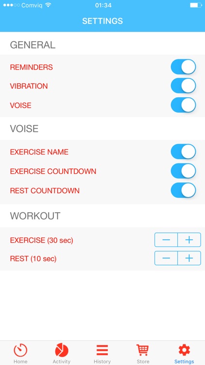 Quick workout - shape you up! screenshot-3