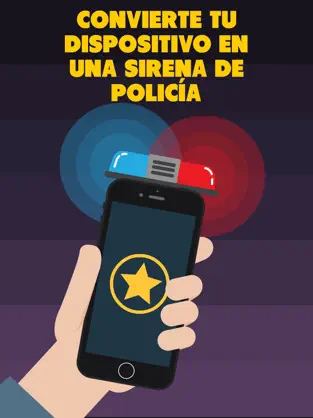 Immagine di 1 Sirena de policía: Sonido y luz simulador. Broma iphone