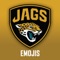 The Jaguars Emojis Keyboard will help you find new ways to keep your favorite NFL team a part of your conversations