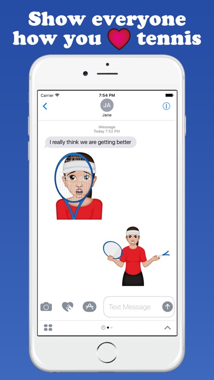 TennisMoji - Tennis Emoji Keyboard