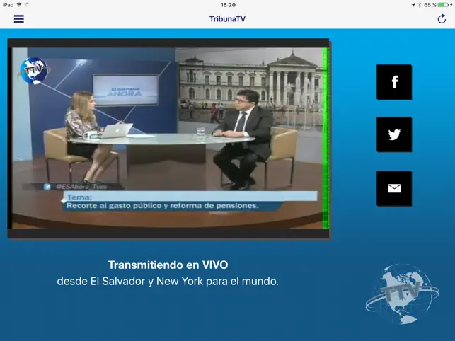Screenshot 2 TribunaTV APP iphone