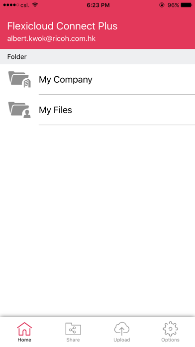 Screenshot #2 pour Ricoh FlexiCloud Connect Plus