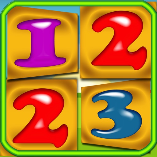 Numbers Learn Memory Flash Cards Icon