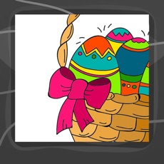 Activities of Easter Eggs Coloring Book App