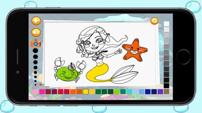 How to cancel & delete Little Mermaid Coloring Book from iphone & ipad 4