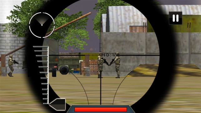 Elite Army Sniper at Frontline: Commando