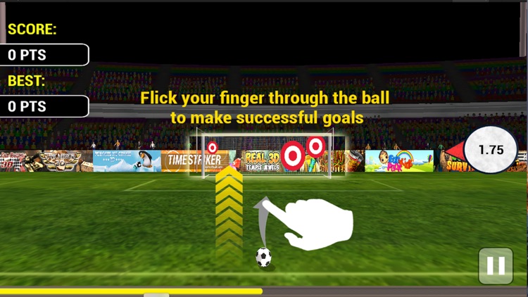 Football Super Free kick : A Flick Soccer game