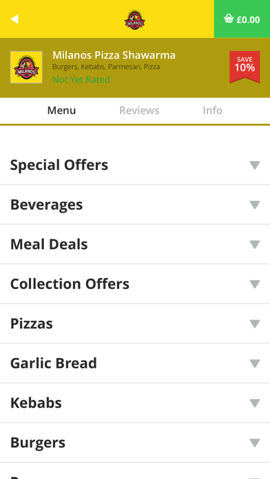 How to cancel & delete Milanos Pizza Shawarma from iphone & ipad 3
