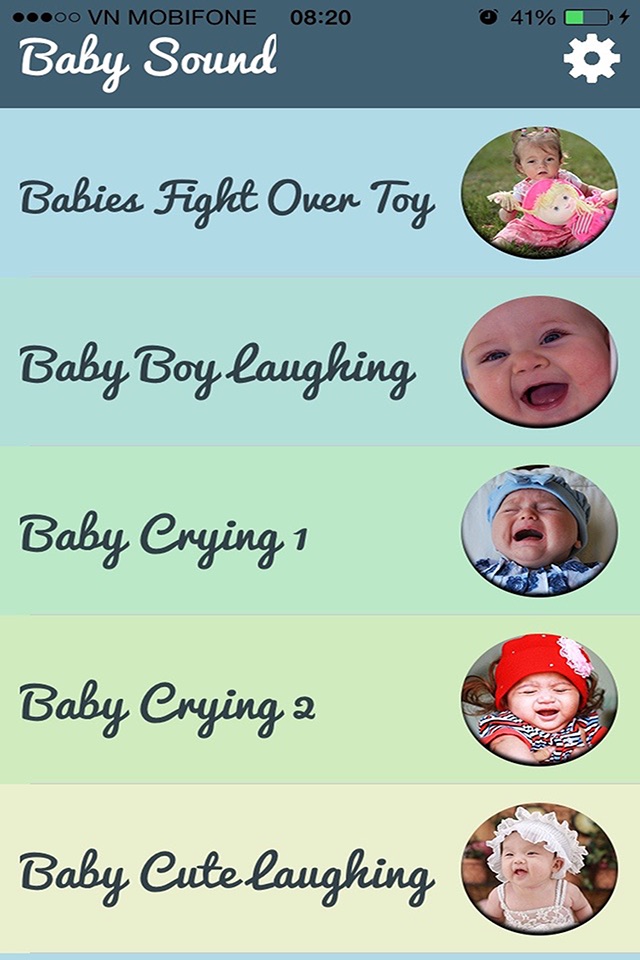 Baby Sound - Baby Cry, Baby Laugh , Kids Sounds screenshot 2