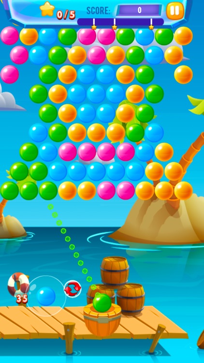 Bubble Fish Mania - Bubbles Shooter Game