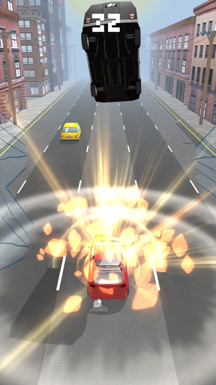 fast car race accident driving extreme racing game
