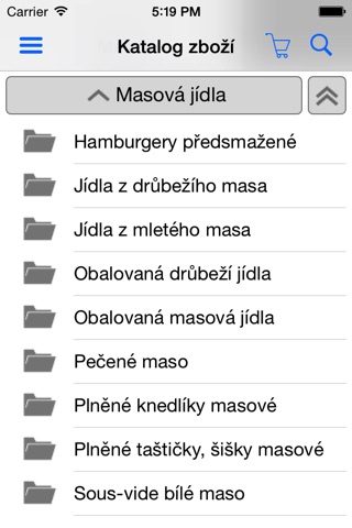mujBidfood.cz screenshot 3