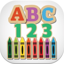 English ABC 123 Alphabet Number Tracing for Kids