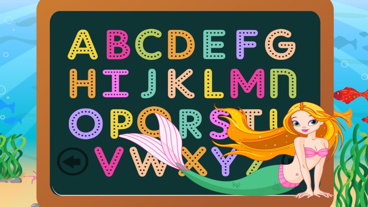 ABC Kids MerMaid Alphabet English Lessons Writing