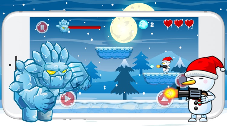 Snowman Run Adventure And Jump Game