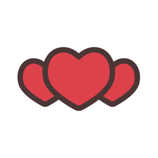 Animated Hearts Stickers Pack