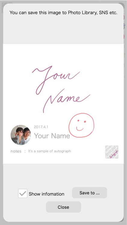 Autograph app screenshot-4