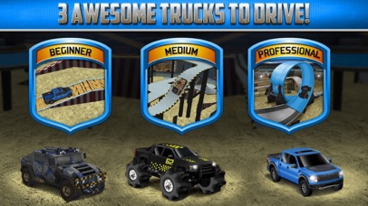 Screenshot from Monster Truck Parking Game Real Car Racing Games