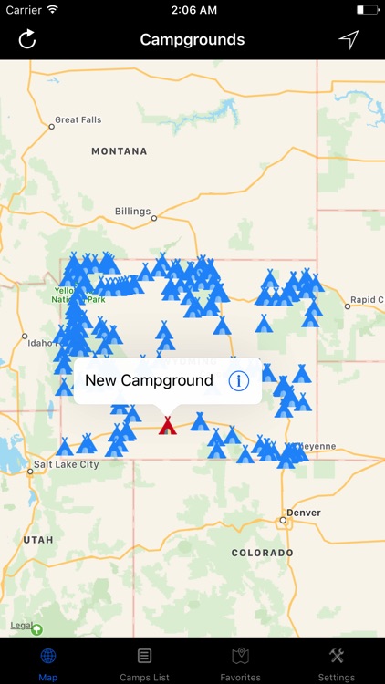 Wyoming – Campgrounds & RV Parks