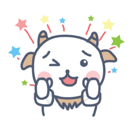 Pretty Little Goat sticker icon