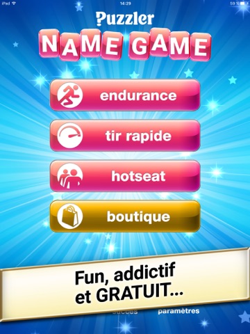 Puzzler NAME GAME screenshot 2