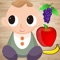 Baby Fruit Jigsaws My First ABC English Flashcards - Now they are even more eye-catching and educational for 2-6 year-olds