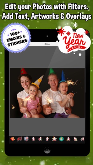 New Year 2017 Frames Photo Editor(圖3)-速報App