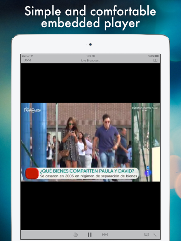 TV Española - televisión española en línea screenshot 2