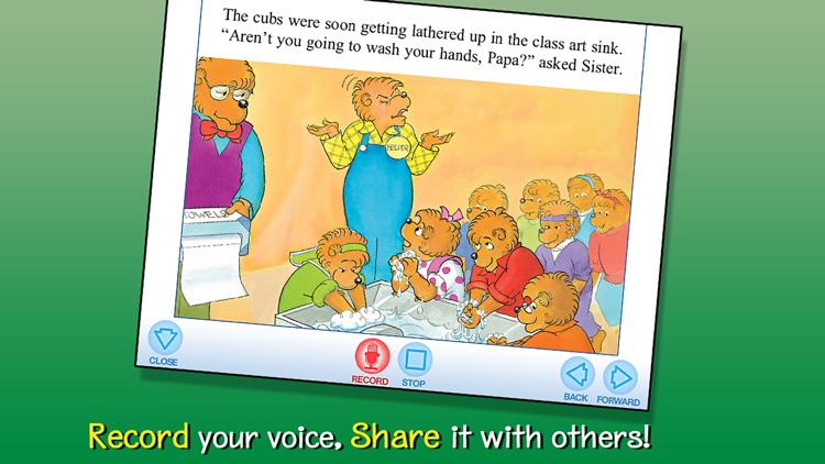 The Berenstain Bears Come Clean for School screenshot-3
