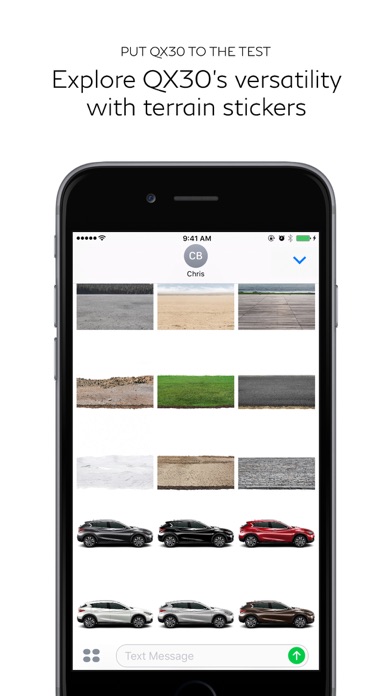 How to cancel & delete INFINITI QX30 Sticker Pack from iphone & ipad 3