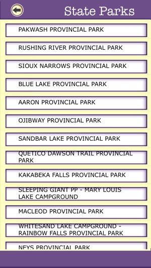 Ontario Camping & Hiking Trails,State Parks(圖5)-速報App