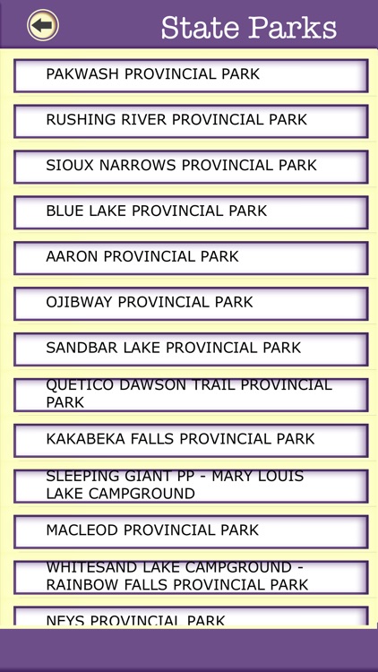 Ontario Camping & Hiking Trails,State Parks screenshot-4