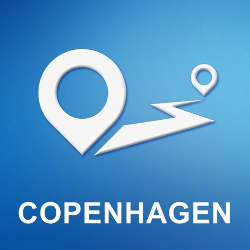 Copenhagen, Denmark Offline GPS Navigation & Maps icon