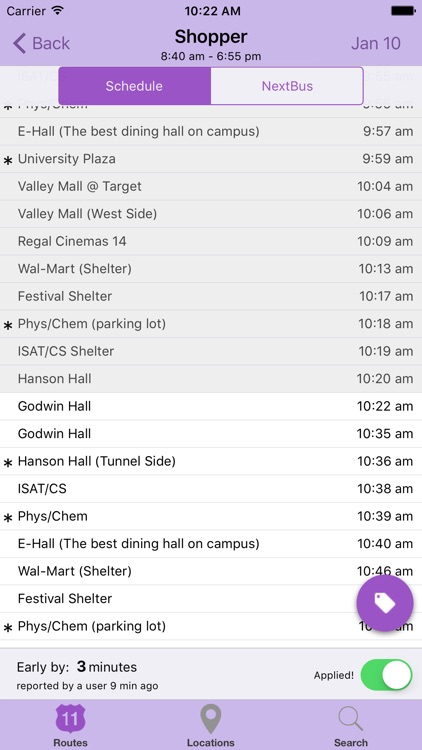 The JMU Bus App