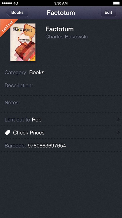 Barcode Library Scan & Catalog screenshot-4