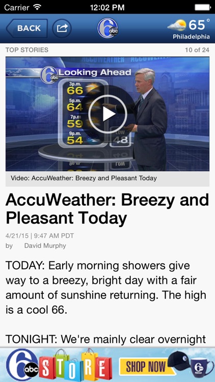6ABC Philadelphia: News, Weather, Traffic screenshot-3